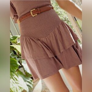 Nation LTD cotton tiered skirt in size small.